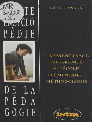 cover image of L'apprentissage différencié à l'école élémentaire